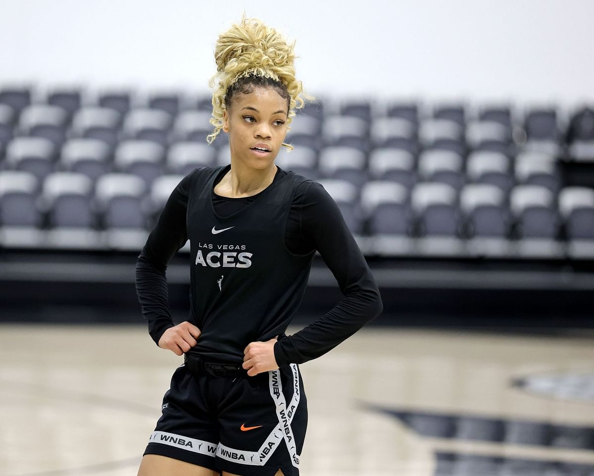 Harvard’s history-maker Harmoni Turner keeps it 100% real after getting waived by Aces