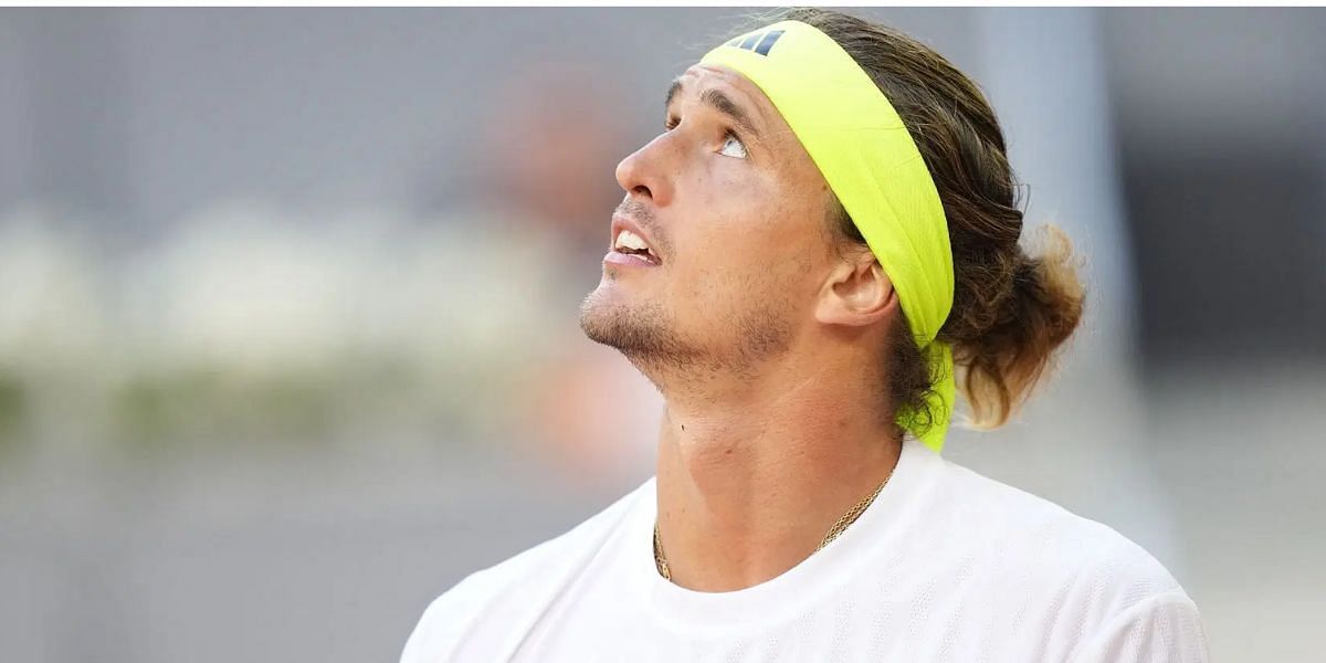 Zverev at the Hamburg Open on tour - Image Source: Getty 
