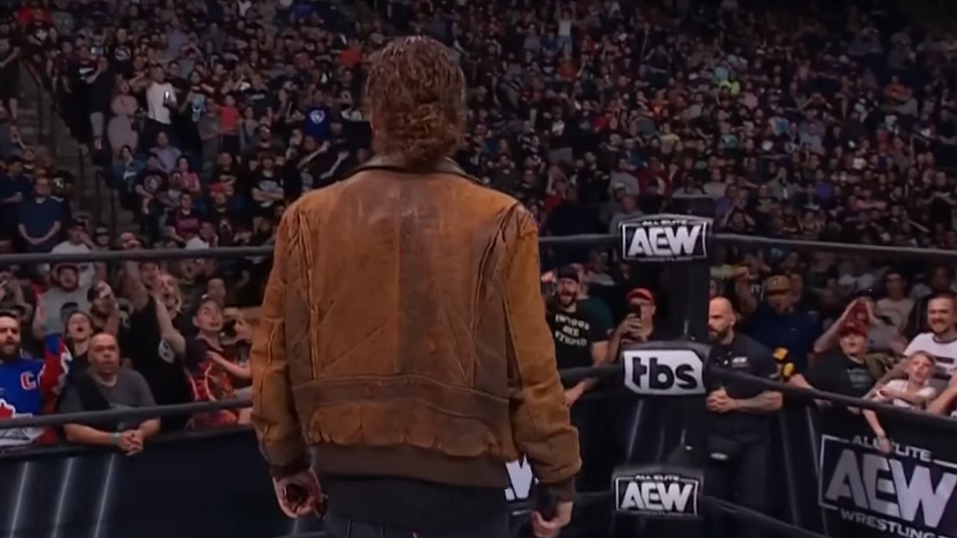 Jack Perry address the crowd [ Image from AEW