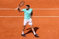 Marin Cilic at the 2025 French Open. (Source: Getty)