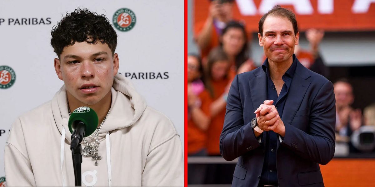 Ben Shelton (L) Rafael Nadal (R) | Getty