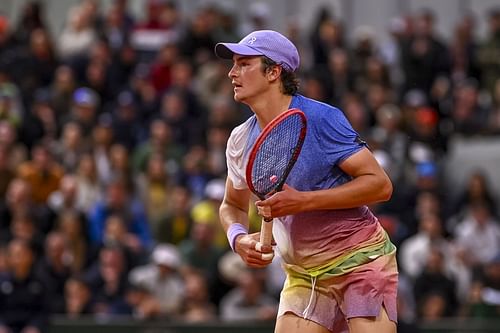 Fonseca at the 2025 French Open - Day Three - Source: Getty