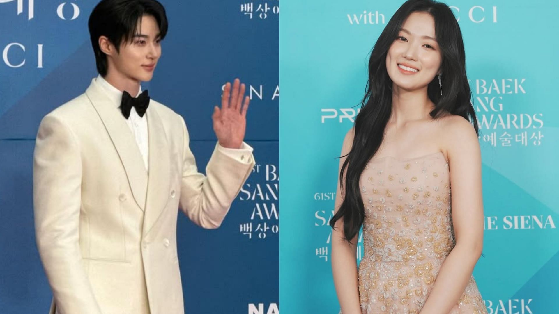 Byeon Woo-seok and Kim Hye-yoon (Image via Instagram/@byeowooseok, @hye_yoon1110)