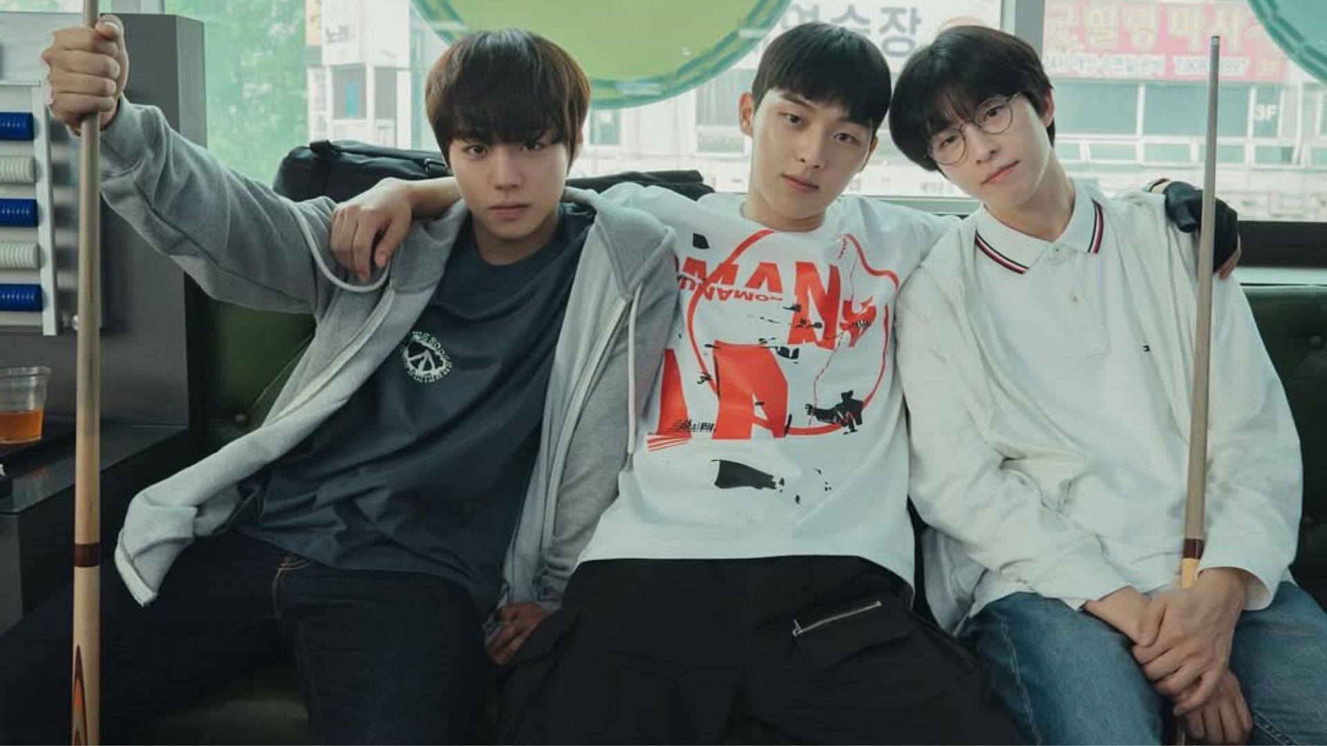 Park Ji-hoon and Choi Hyun-wook