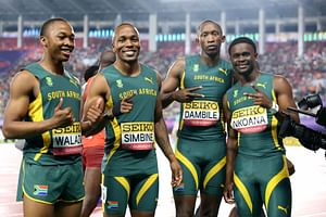 Akani Simbine sends bold message after anchoring South Africa to historic win over USA at World Relays