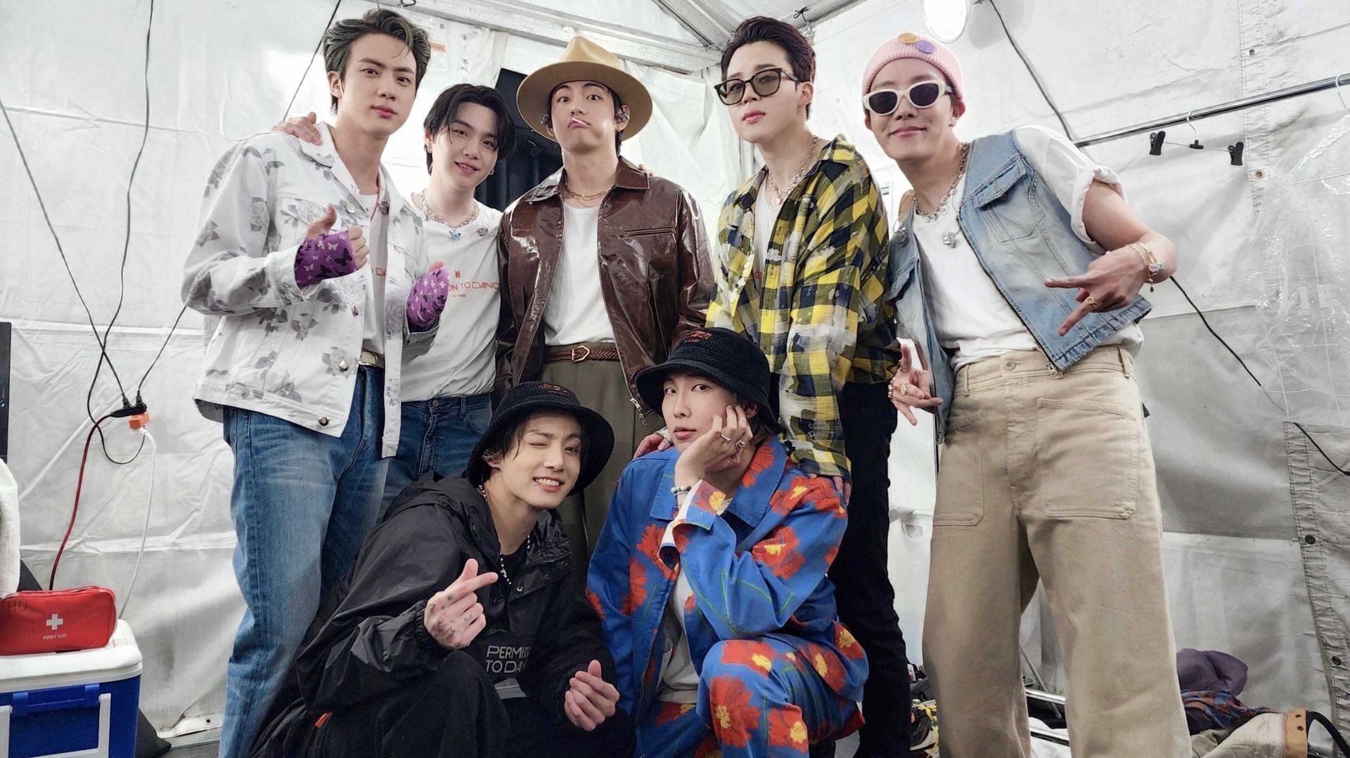 Billboard reports BTS group comeback unlikely before 2026 (Image via X/@bts_bighit)