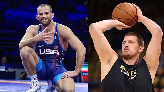 David Taylor and Nikola Jokic (Image via: Both Getty)