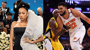 La La Anthony's unwavering fandom for Knicks shines as Karl-Anthony Towns & Co rise from dead in thrilling comeback