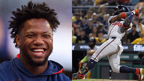 Ronald Acuna Jr.'s wife Maria drops 3-word reaction to Braves star making his season debut against Padres