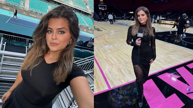 Viral Miami Heat reporter Trish Christakis hits back at misogynist abuse with defiant comment