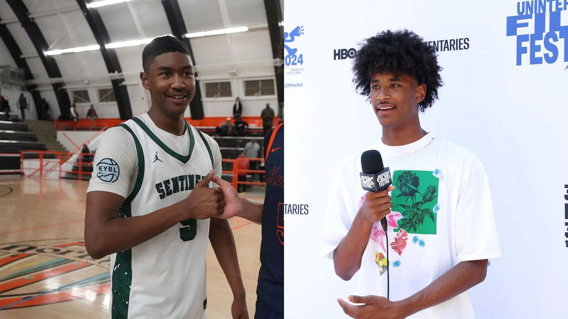 Top 2026 prospects Jason Crowe Jr. and Tajh Ariza (Source: Getty)