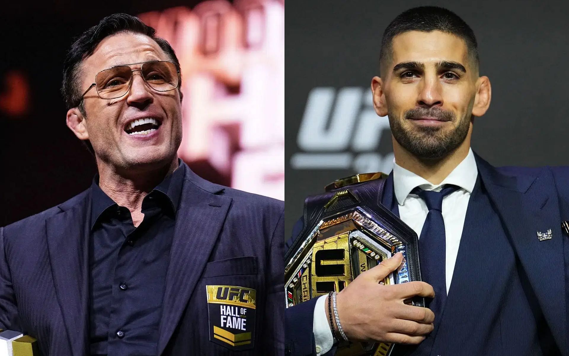 Chael Sonnen gets brutally honest about Ilia Topuria reportedly eyeing three-division glory.