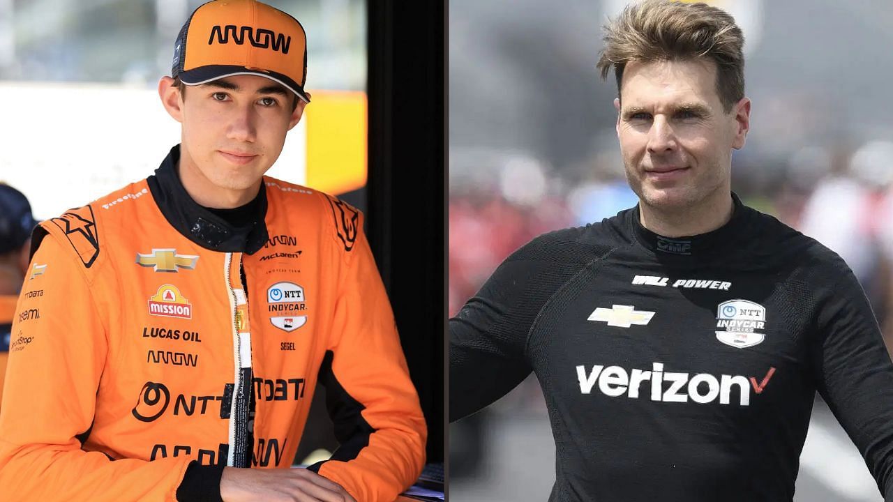 Nolan Siegel and Will Power | Image via Getty