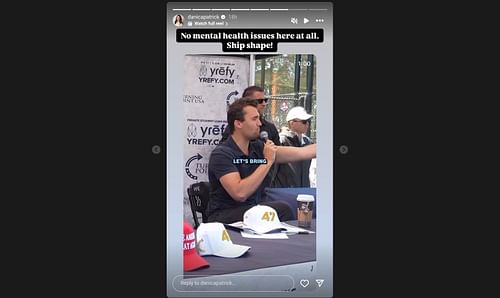 Image credits: Instagram/@danicapatrick