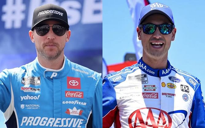 Denny Hamlin reacts to Joey Logano & Co.’s unpopular call at the All-Star Race