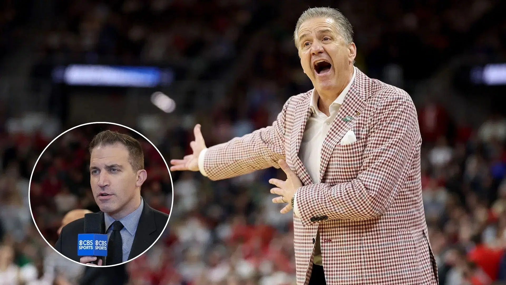 Jon Rothstein and John Calipari