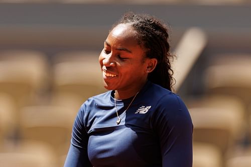 Coco Gauff pictured at the 2025 French Open | Image Source: Getty
