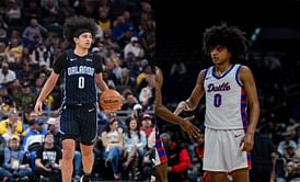 VIDEO: Orlando Magic's Anthony Black turns up to support younger brother Beckham Black at the Nike EYBL session II