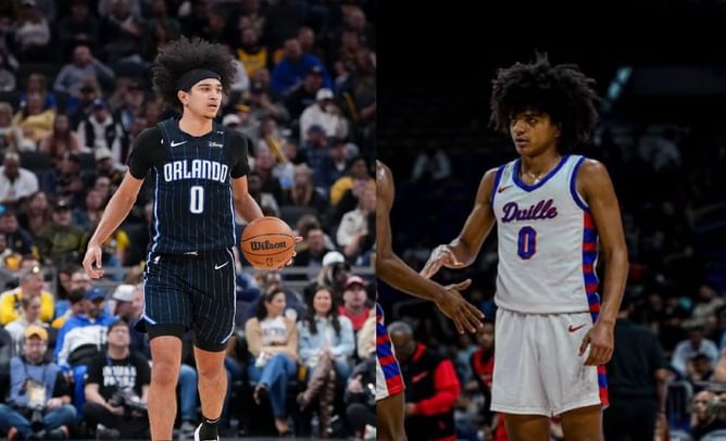 VIDEO: Orlando Magic's Anthony Black turns up to support younger brother Beckham Black at the Nike EYBL session II