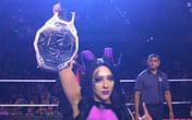 Stephanie Vaquer confronted by two longtime veteran stars in the crowd at WWE Battleground 2025