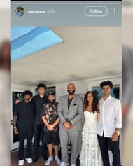 Cameron Boozer celebrates Cameron and Cayden Boozer's graduation day. (Image via Instagram @mrcbooz)