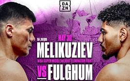 Darius Fulghum vs. Bektemir Melikuziev stats comparison: Boxing record, age, height, weight, reach, and knockout ratio