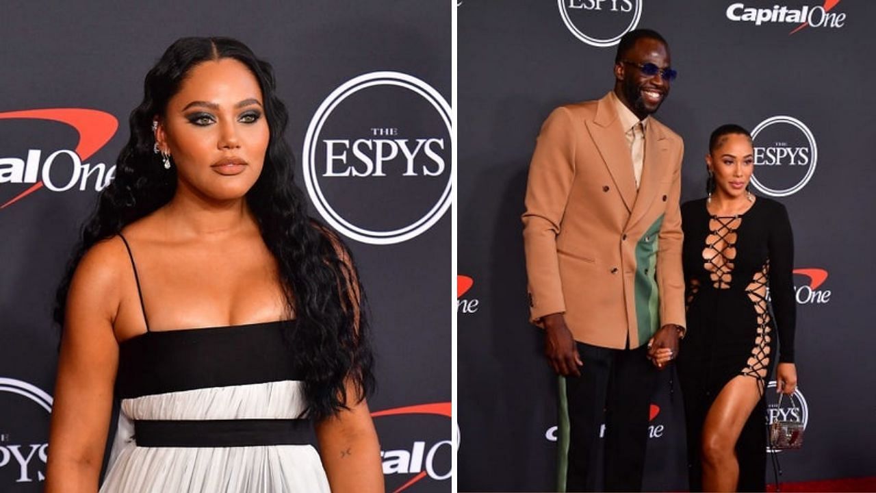 Ayesha Curry applauds as Draymond Green