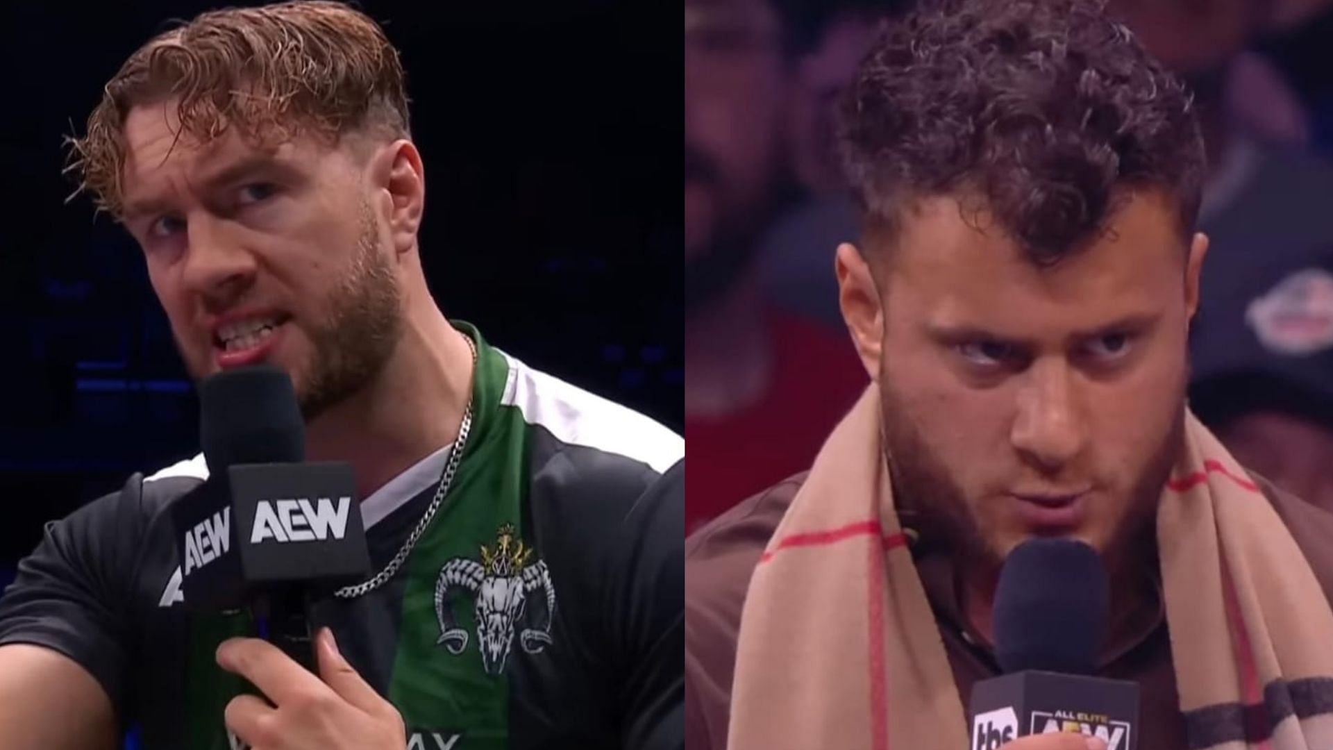MJF and Will Ospreay could hold the AEW World Title in the near future. [Image credits: AEW YouTube]