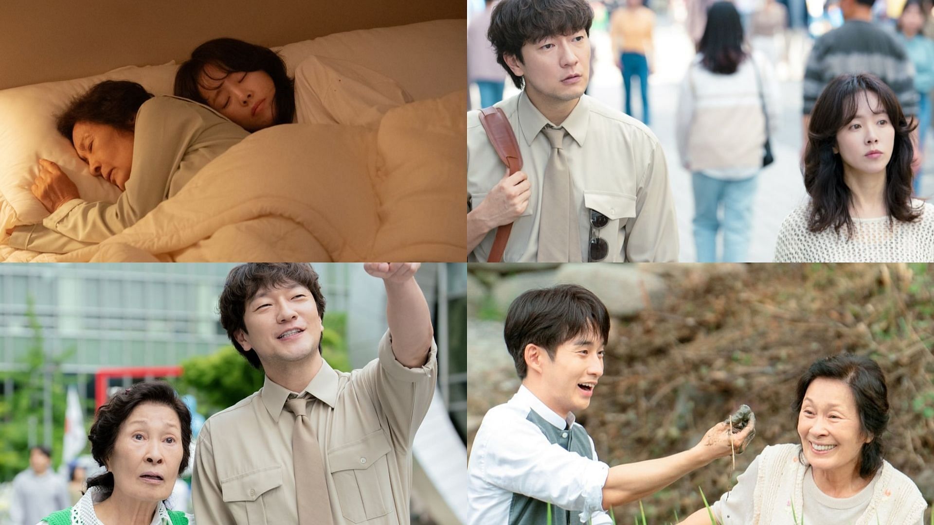 Kim Hye-ja, Son Suk-ku, Ryu Deok-hwan, and Han Ji-min in Heavenly Ever After (Image via Instagram/@jtbcdrama)
