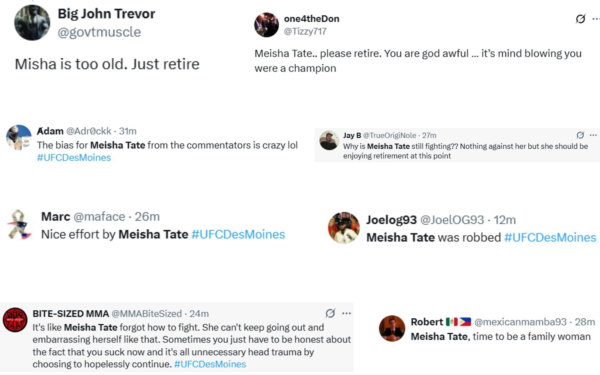 Fan reactions. [Screenshots courtesy: X]