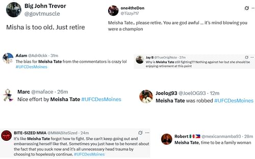 Fan reactions. [Screenshots courtesy: X]