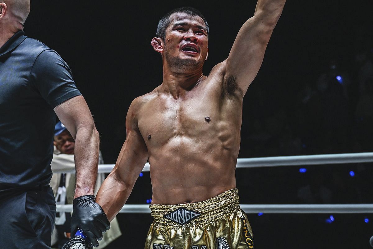 Nong-O Hama (pictured) fired up to continue his ascend in the flyweight Muay Thai division.