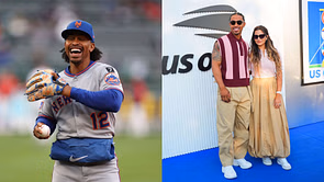Francisco Lindor’s wife Katia turns heads with luxe Goyard in latest WAGs game-day style feature
