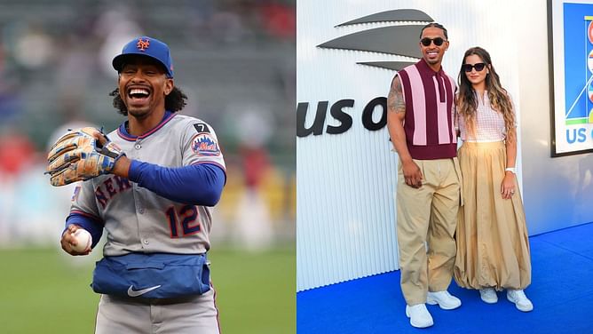 Francisco Lindor’s wife Katia turns heads with luxe Goyard in latest WAGs game-day style feature