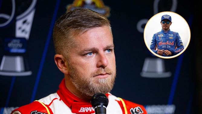 Justin Allgaier reacts to his Texas blunder as chasing Kyle Larson went wrong