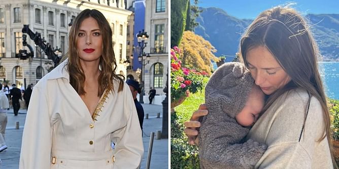 Maria Sharapova shares emotional Mother’s Day message after receiving stunning bouquet from son Theo