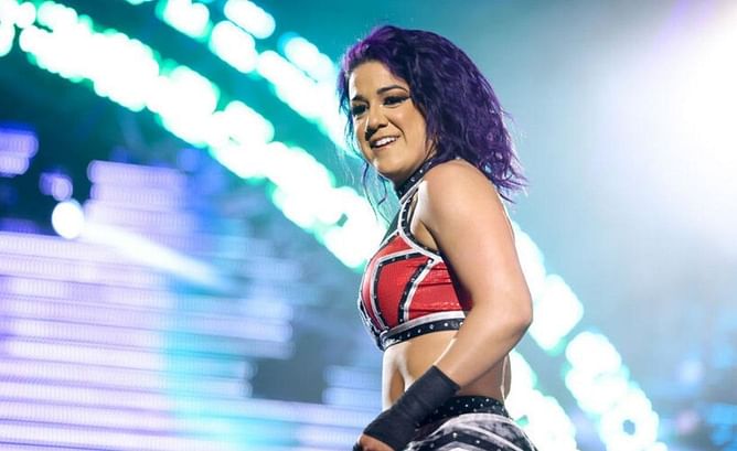 Bayley breaks character to react to big WWE release