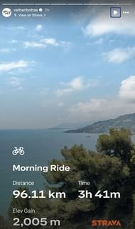 Valtteri Bottas' story - Source: via @valtteribottas on Instagram