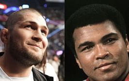 Khabib Nurmagomedov honored with rare Muhammad Ali-signed award in powerful moment