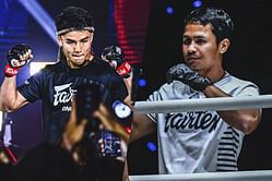 WATCH: Young phenom Johan Ghazali gets valuable guidance from Thai superstar Superbon ahead of ONE Fight Night 32