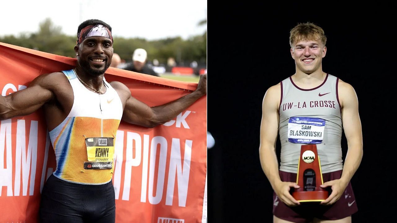 Kenny Bednarek and Sam Blaskowski (Image via: Both Getty)