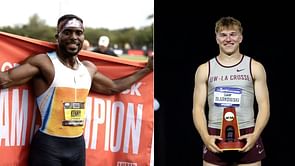 Sam Blaskowski gets real on breaking Kenny Bednarek's record after an impressive performance at final home meet for UW-La Crosse
