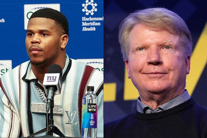 Abdul Carter drops 5-word response to Giants great Phil Simms offering rookie DE his no. 11 jersey