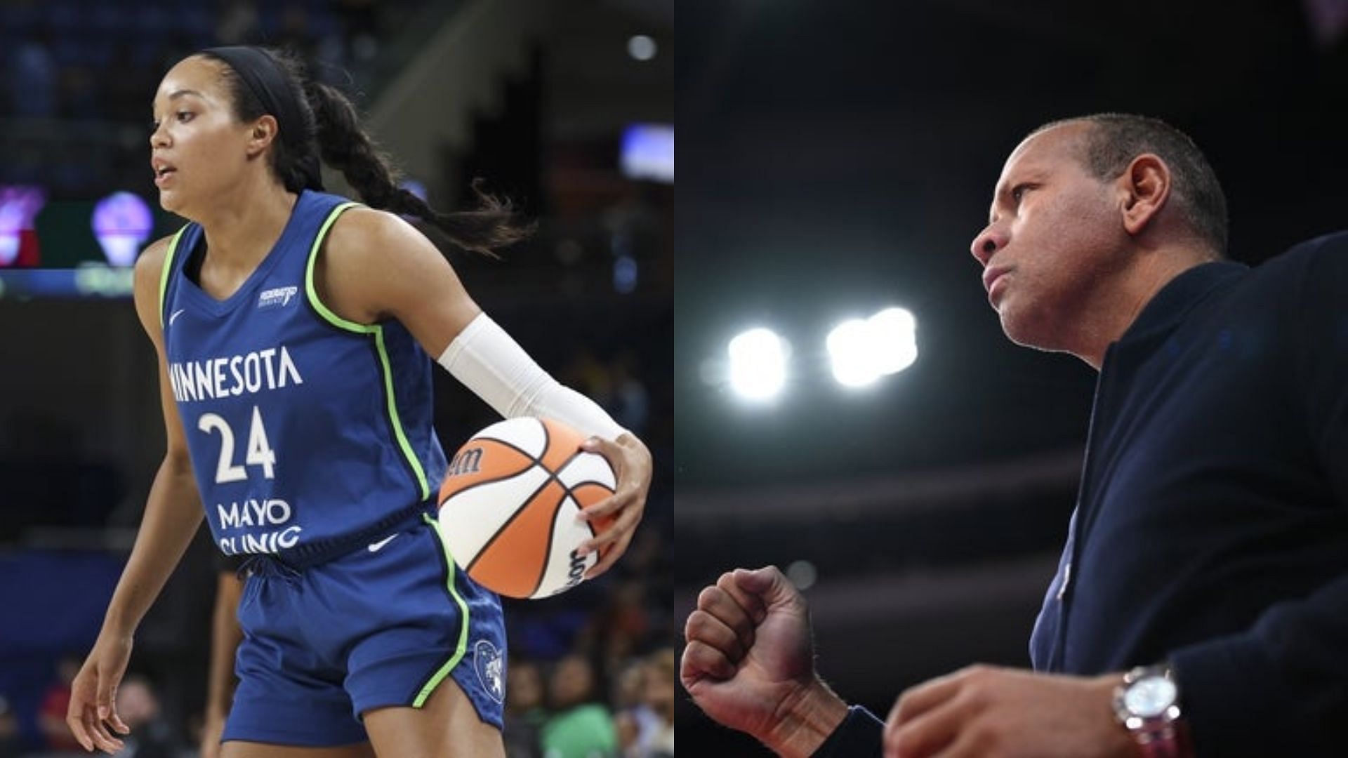 Minnesota Lynx Star Napheesa Collier &amp; Alex Rodriguez