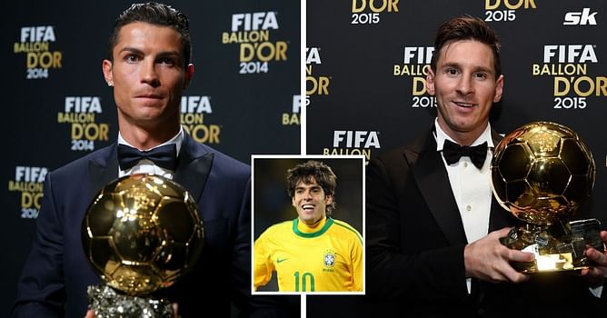“He was performing as the best” - Kaka names ‘best player’ who missed out on Ballon d’Or during Cristiano Ronaldo and Lionel Messi dominanace