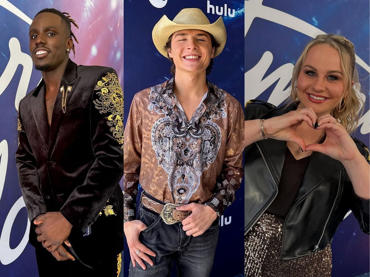 The three finalists of American Idol season 23 (Image via Instagram/@americanidol)