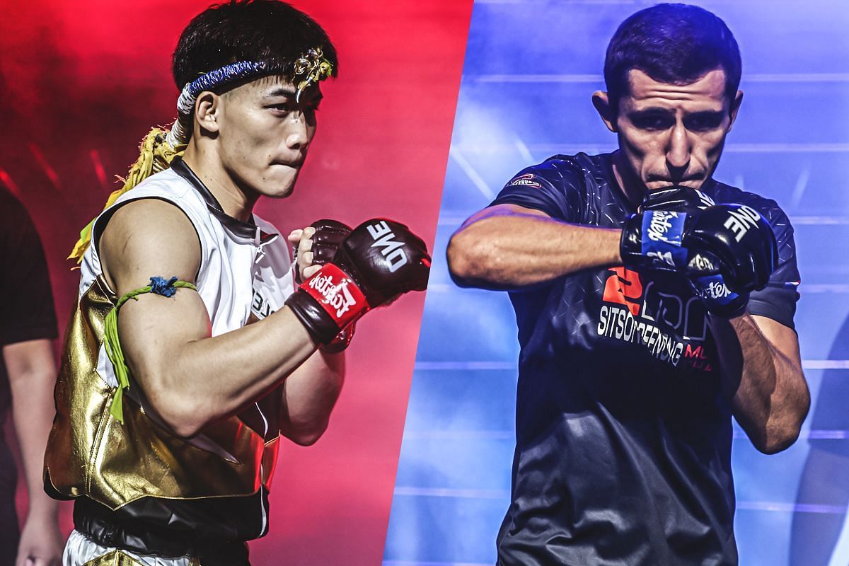 Rambolek Chor Alajaboon and Dmitrii Kovtun - Photo by ONE Championship