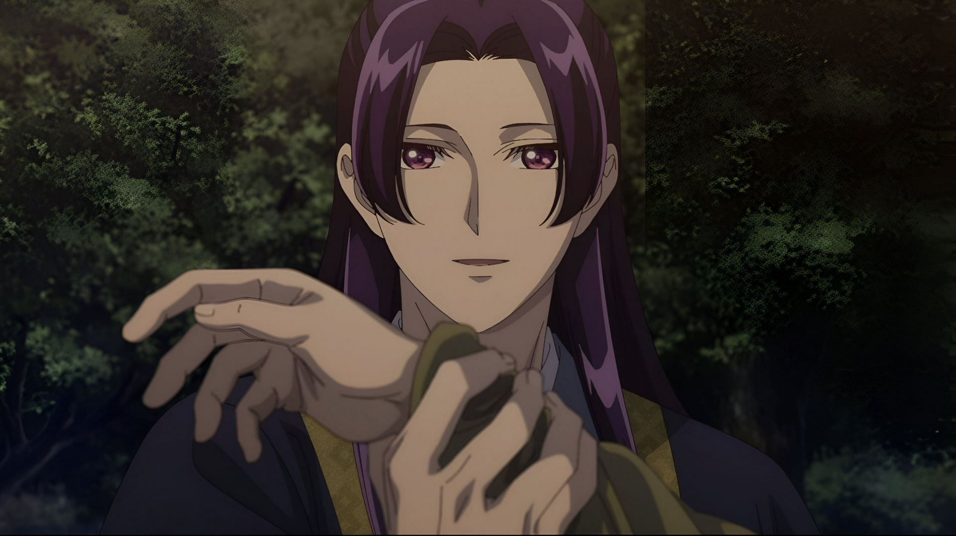 Jinshi as seen in The Apothecary Diaries season 2 episode 18 (Image via OLM / TOHO Animation)