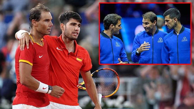Rafael Nadal, Roger Federer & Novak Djokovic reunite, Carlos Alcaraz gets emotional at Spaniard's French Open farewell | Exploring the possibilities