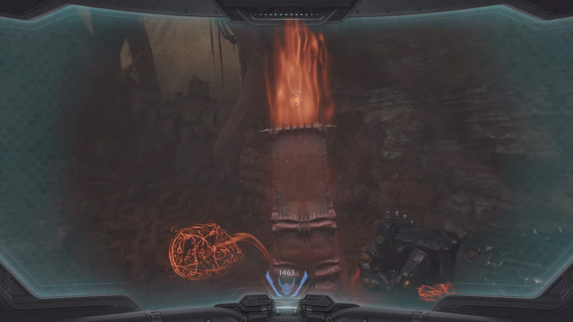 A picture of Hell Gate Generator from Doom The Dark Ages (Image via Sportskeeda Gaming/Bethesda Softworks)